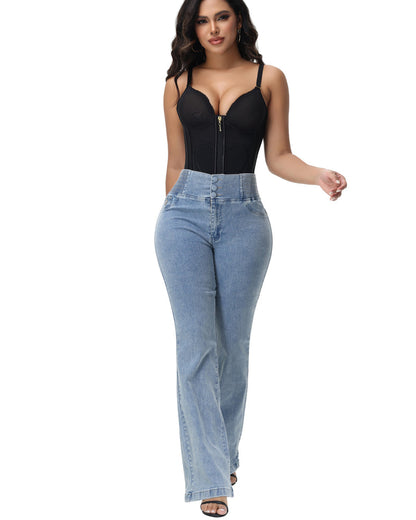 Gaines colombiennes Sculptante à Motif Cœur – Effet Taille de Guêpe & Ventre Plat